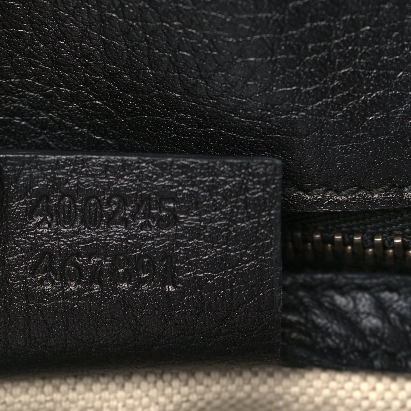Calfskin Large GG Marmont Shoulder Bag Black