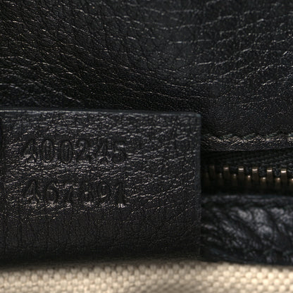 Gucci Calfskin Large GG Marmont Shoulder Bag Black 6 of 8