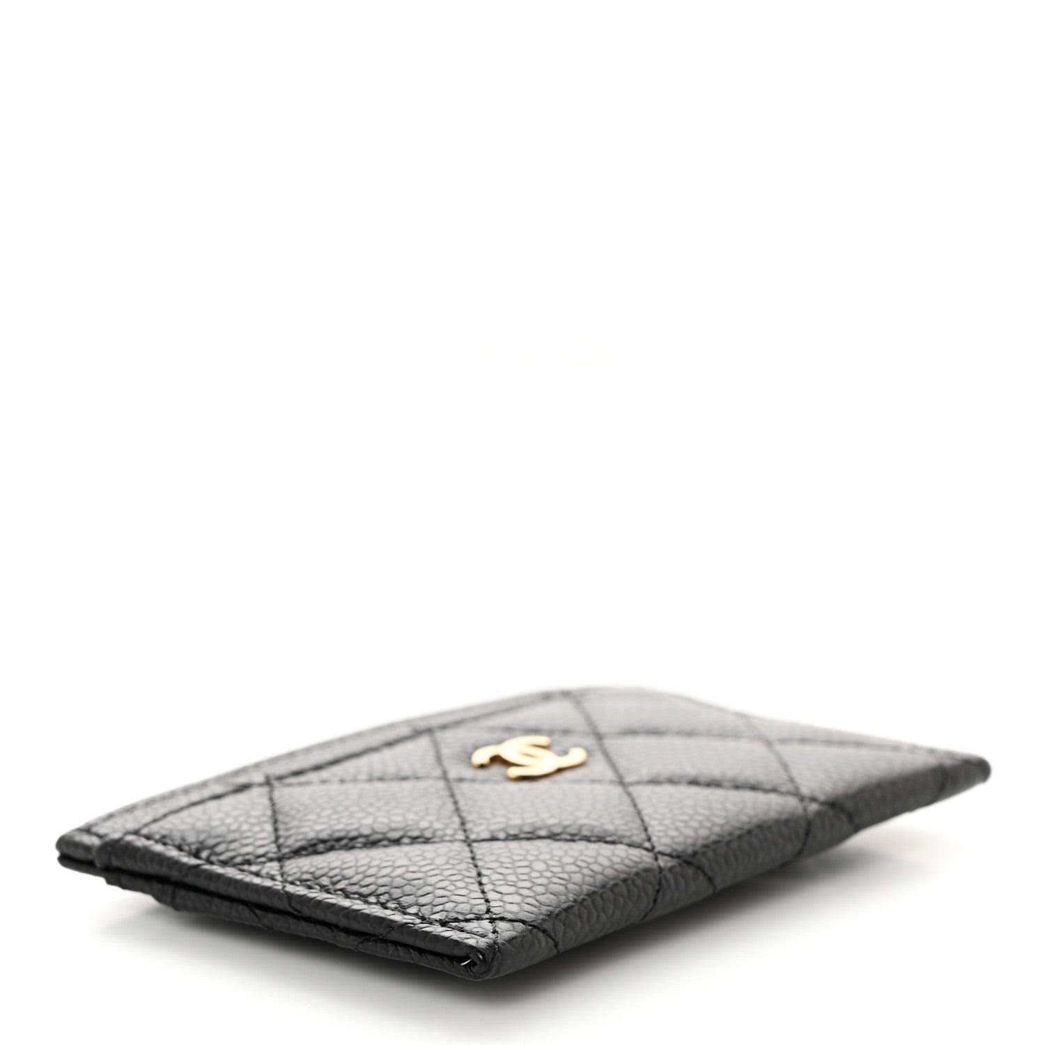 Chanel Caviar Quilted Card Holder Black 4 of 8