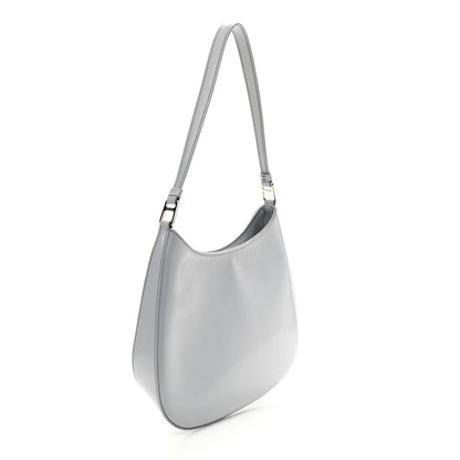 Prada Spazzolato Cleo Shoulder Bag Fiordaliso 3 of 9