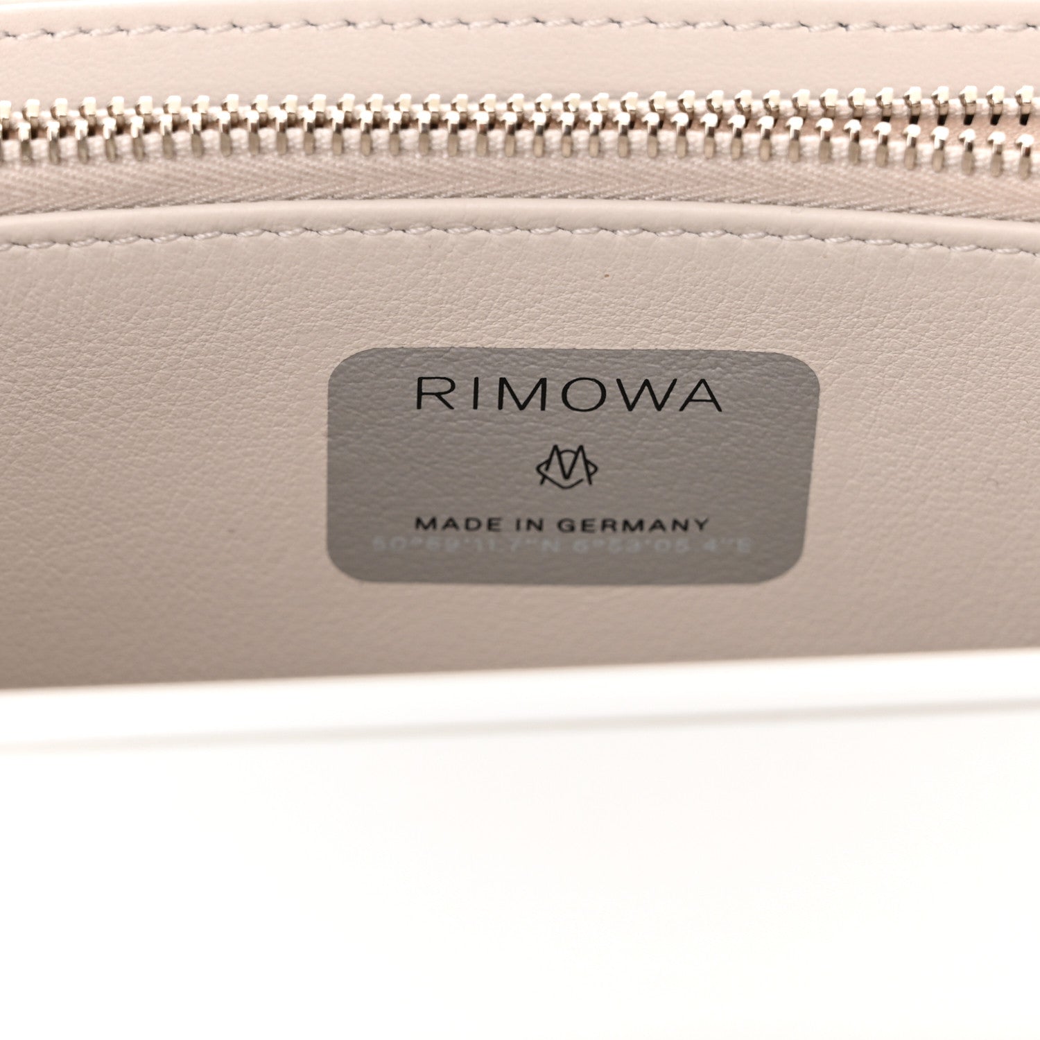 Christian Dior X RIMOWA Aluminum Personal Clutch On Strap Silver 6 of 13
