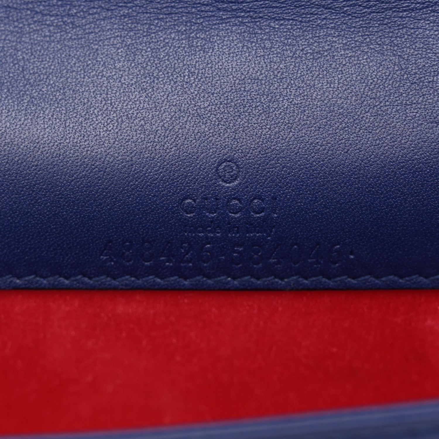 Gucci Velvet Matelasse GG Marmont Mini Bag Cobalt Blue 6 of 11