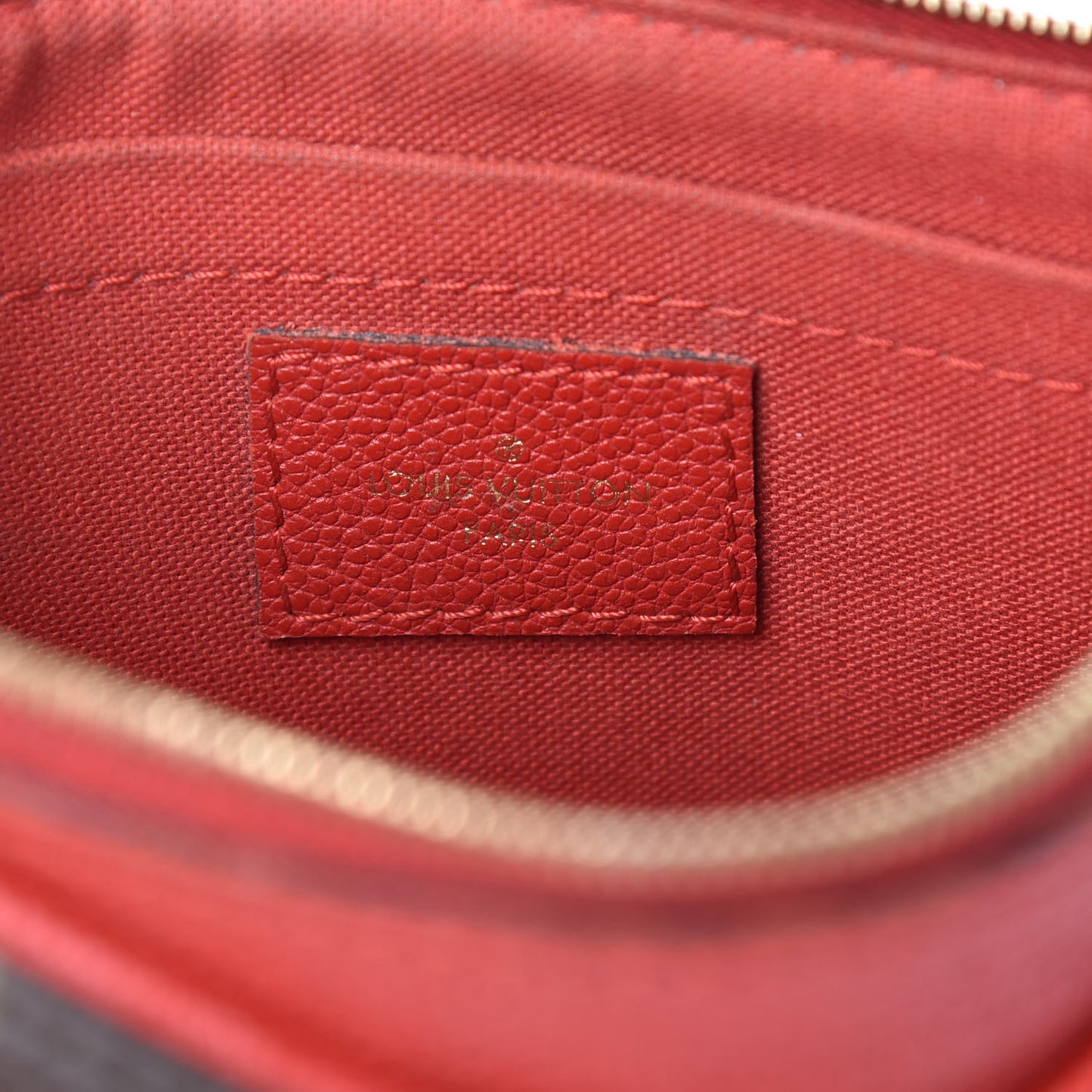 Monogram Pallas Clutch Cherry