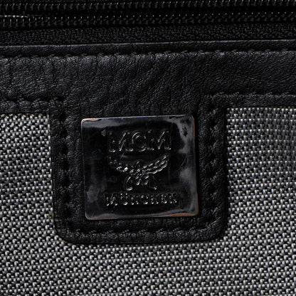 MCM Visetos Medium Side Studs Stark Backpack Black 8 of 10