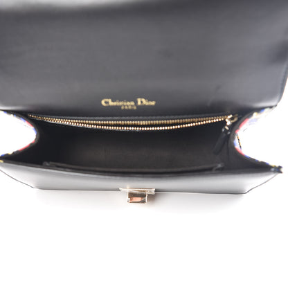 Christian Dior Calfskin Butterfly Printed Small Diorama Flap Bag Multicolor 5 of 10