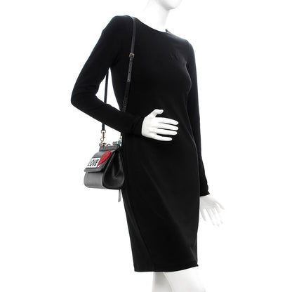 Dolce & Gabbana Dauphine Love Small Miss Sicily Satchel Black 2 of 6