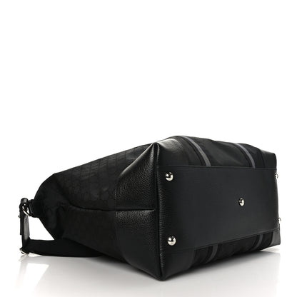 Gucci Nylon Monogram XL Duffle Bag Black 10 of 11
