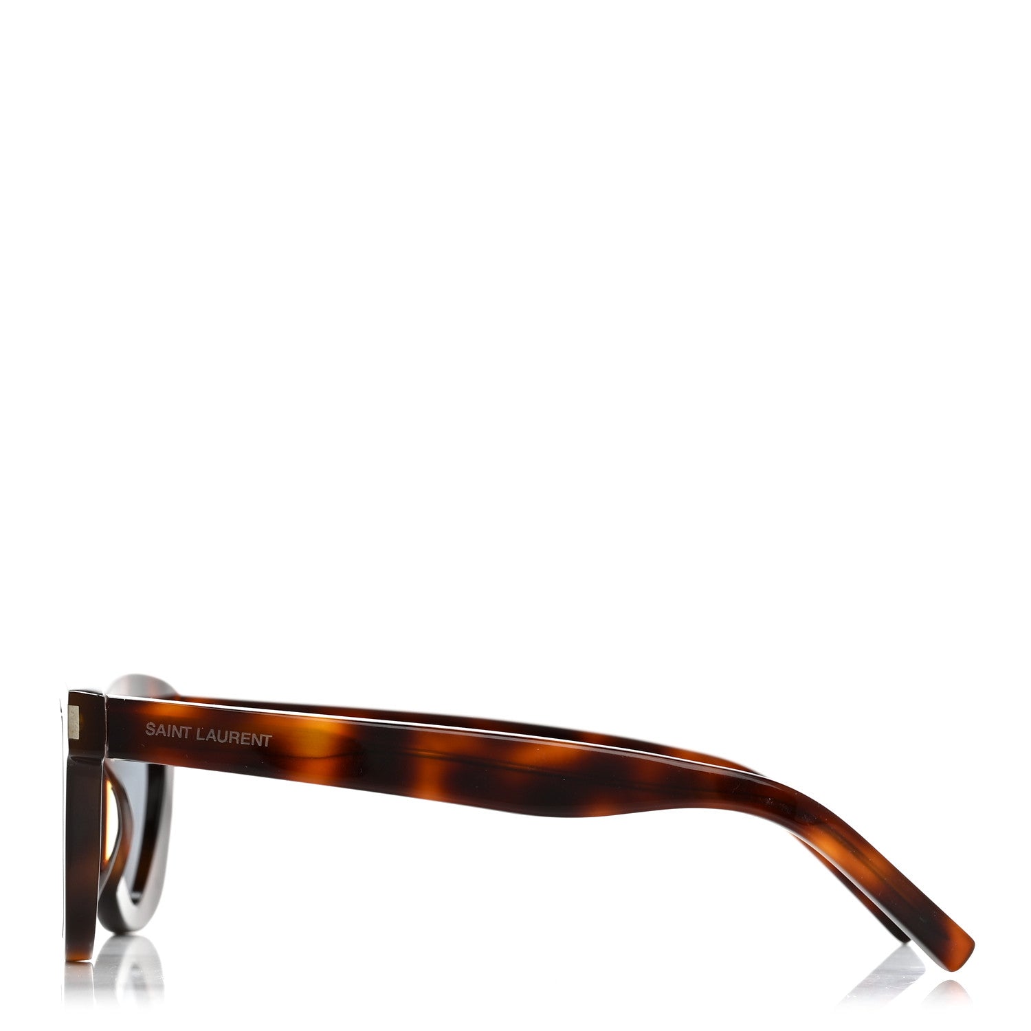 Saint Laurent Acetate Heart SL51 Sunglasses Havana 3 of 7