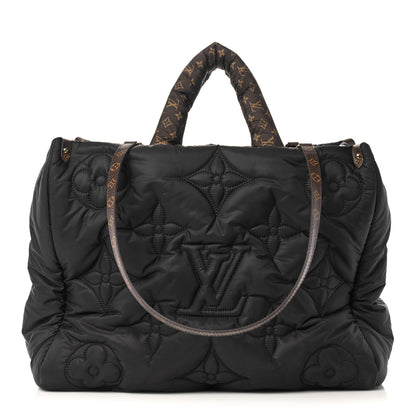 Louis Vuitton Econyl Monogram Pillow Giant Onthego GM Black 1 of 8