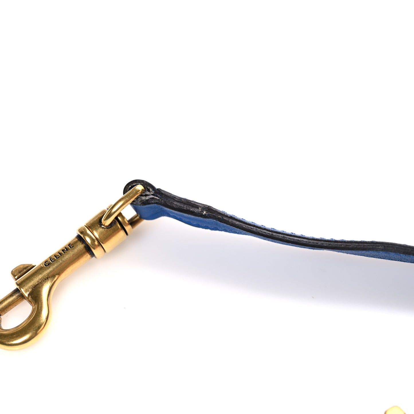 Smooth Calfskin Nano Luggage Royal Blue