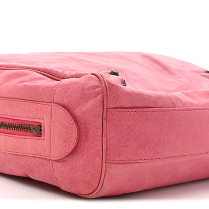 Balenciaga Agneau Classic Hardware Briefcase Tote Pivoine 10 of 17