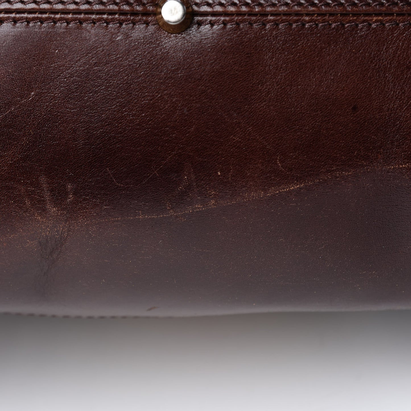 House Check Studded Large Greenham Tote Dark Tan