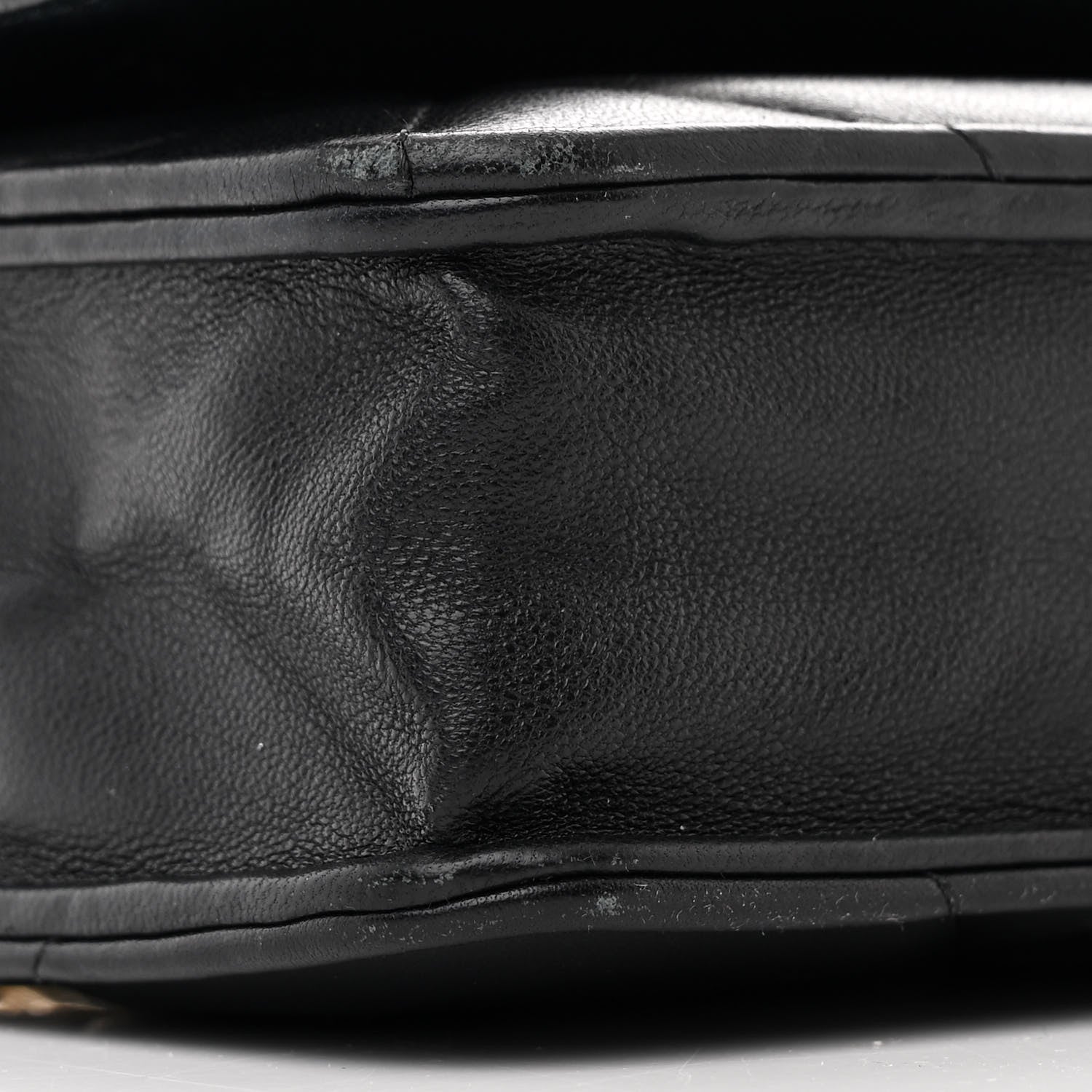 Chanel Lambskin Quilted Chanel 19 Wallet On Chain WOC Black 10 of 14