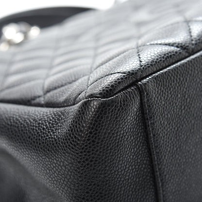 Chanel Caviar Quilted Grand Shopping Tote GST Black 9 of 12