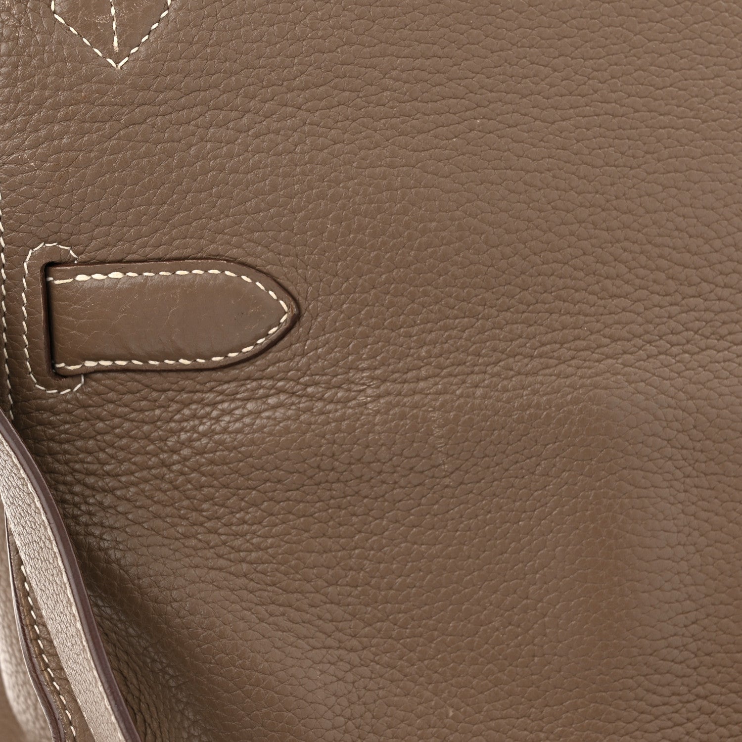 Hermes Taurillon Clemence Jypsiere 37 Etoupe 17 of 21