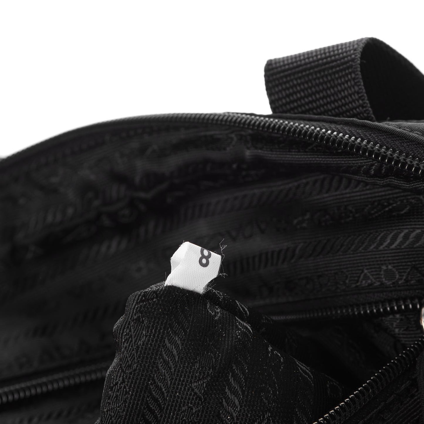 Tessuto Nylon Briefcase Nero Black