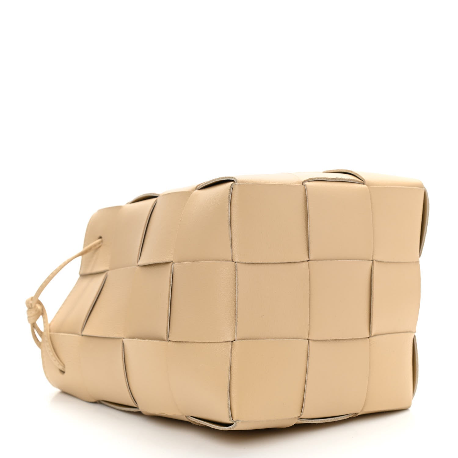 Bottega Veneta Nappa Maxi Intrecciato Cassette Bucket Bag Almond 5 of 11