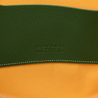 Goyard Goyardine Senat Pochette MM Green 6 of 10