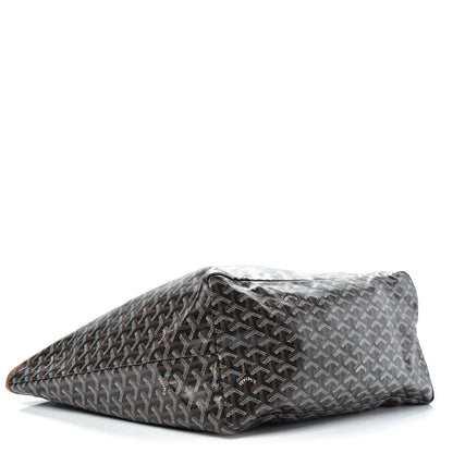 Goyard Goyardine Saint Louis GM Black Gold 4 of 7