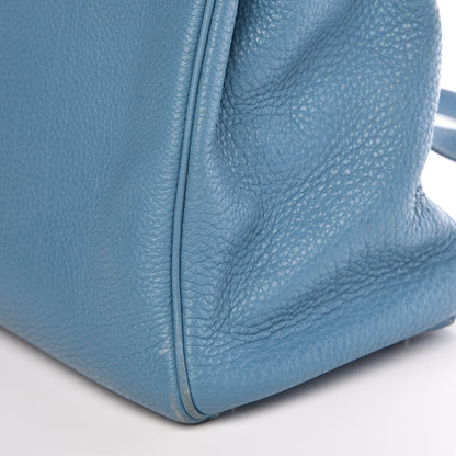 Hermes Togo Kelly Retourne 35 Blue Jean 33 of 41