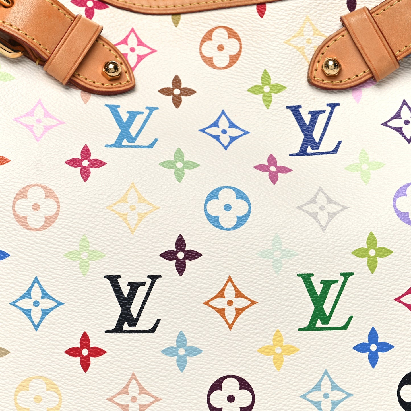 Monogram Multicolor Greta White