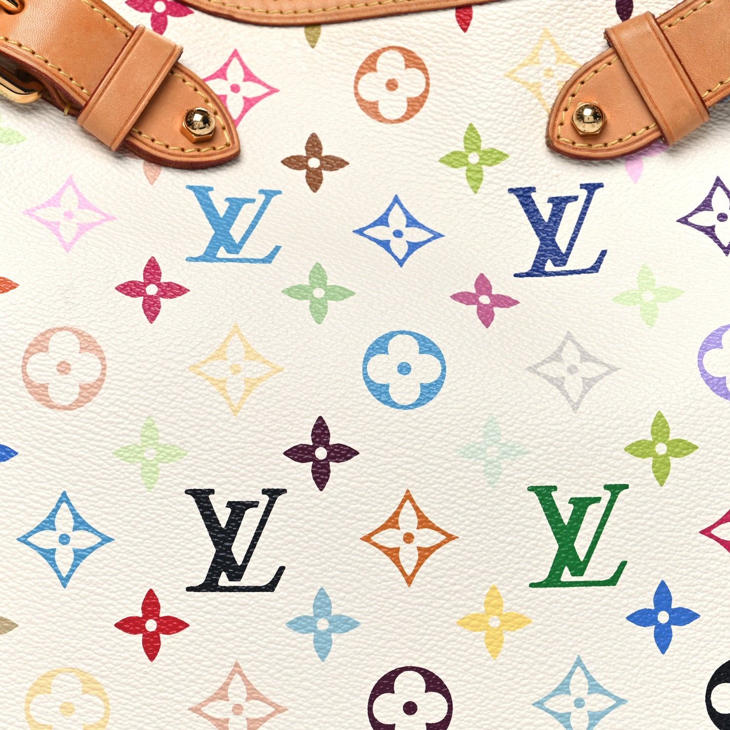 Louis Vuitton Monogram Multicolor Greta White 7 of 13