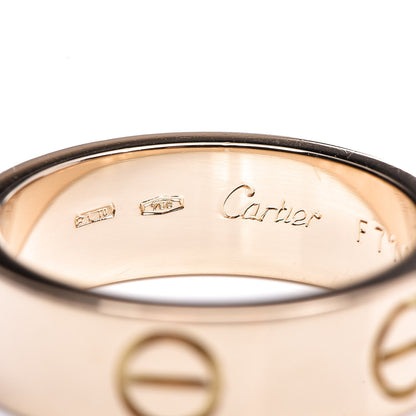 Cartier 18K Yellow Gold 5.5mm LOVE Ring 50 5.25 4 of 5