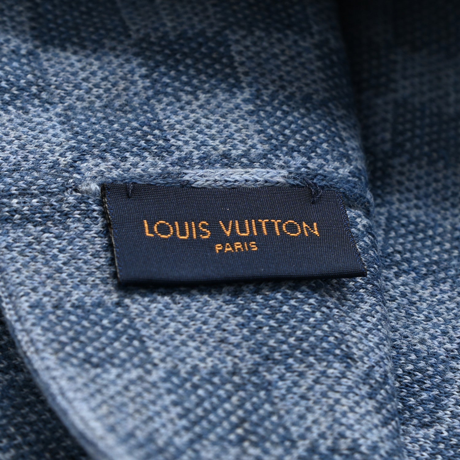 Louis Vuitton Wool Petit Damier Hat NM Light Blue 4 of 4