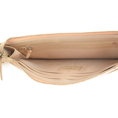 Chanel Iridescent Caviar Quilted Classic Pouch With Handle Beige 5 of 9