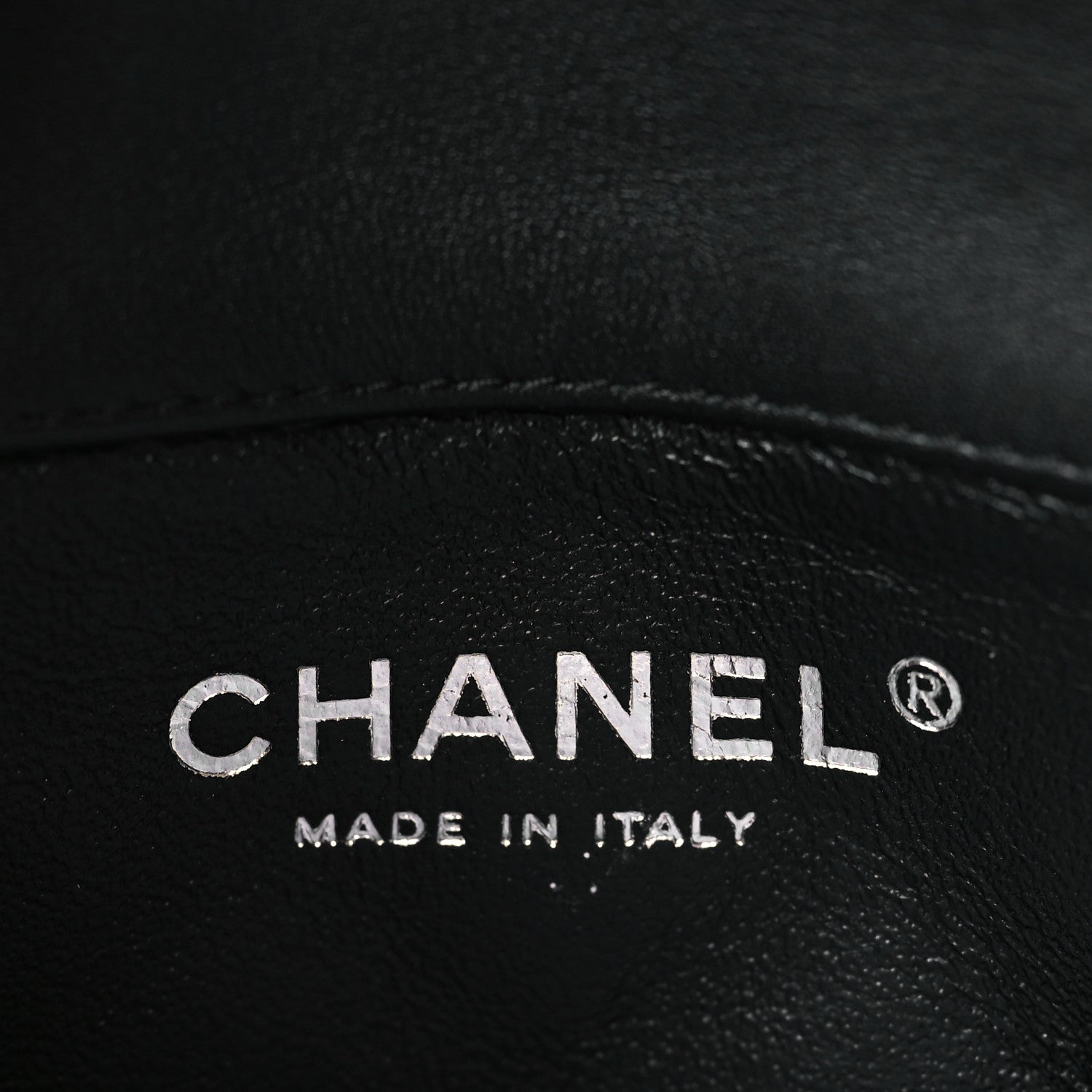 Chanel Patent Calfskin Quilted Extra Mini Rectangular Flap Black 9 of 11