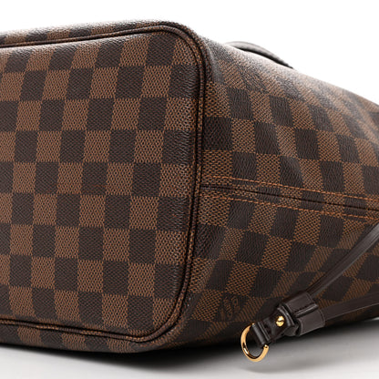 Louis Vuitton Damier Ebene Neo Neverfull MM Rose Ballerine 10 of 10