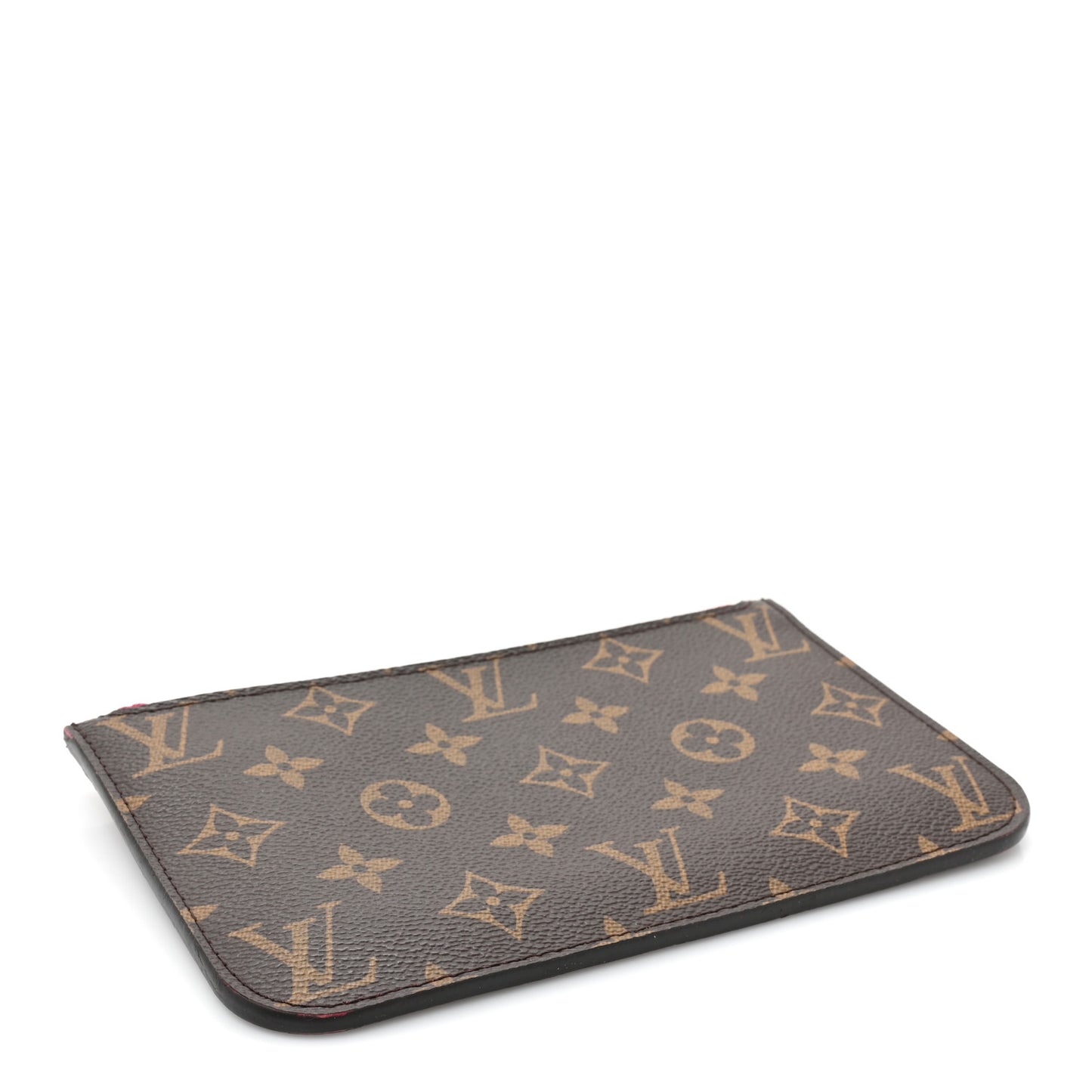 Monogram Neverfull PM Pochette Fuchsia