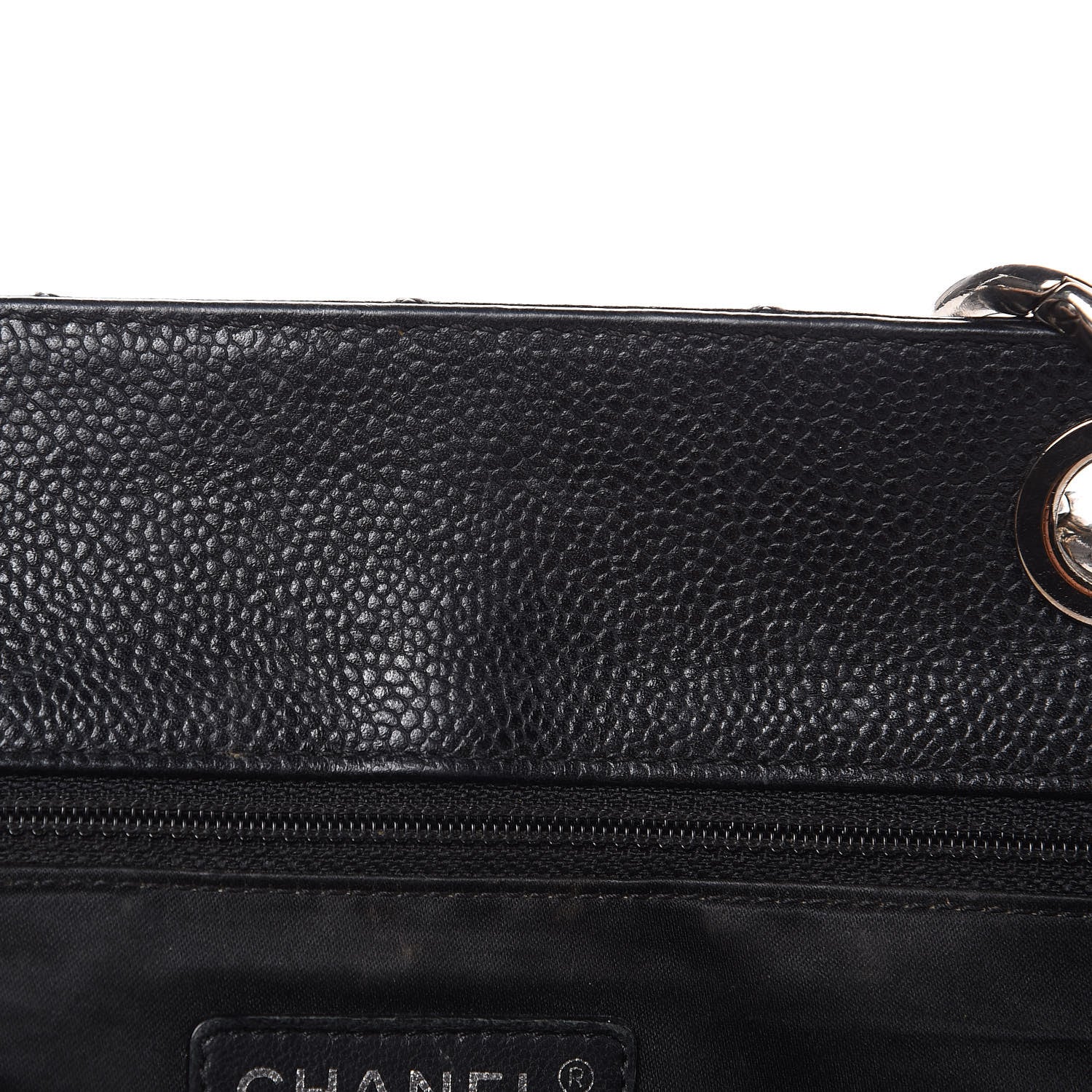 Chanel Caviar Quilted Grand Shopping Tote GST Black 18 of 20