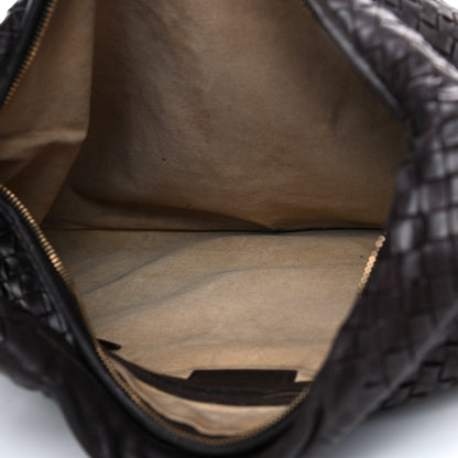 Bottega Veneta Nappa Intrecciato Large Veneta Hobo Ebano 4 of 5