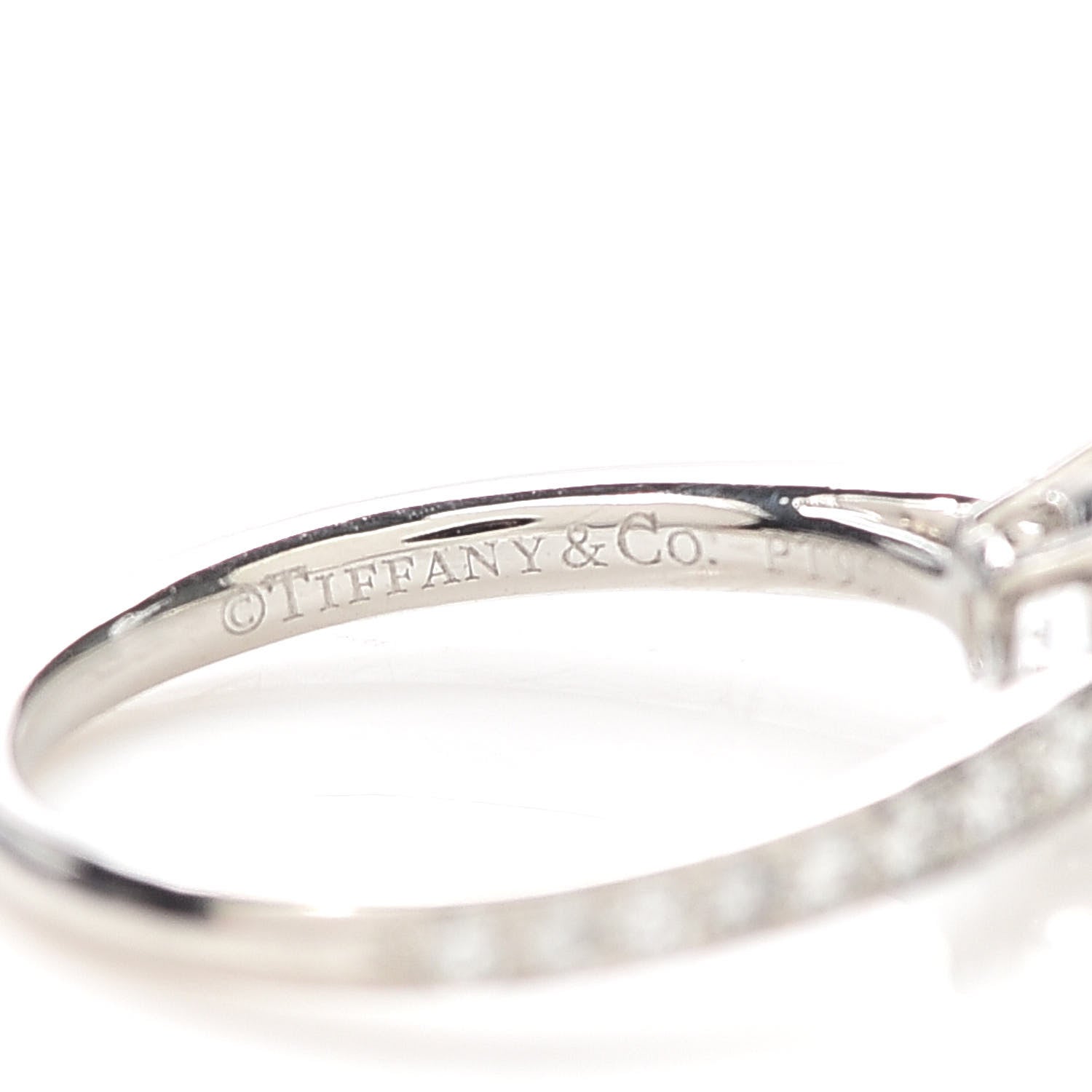 Tiffany Platinum Diamond .71ct Harmony Engagement Ring 47 4 5 of 8