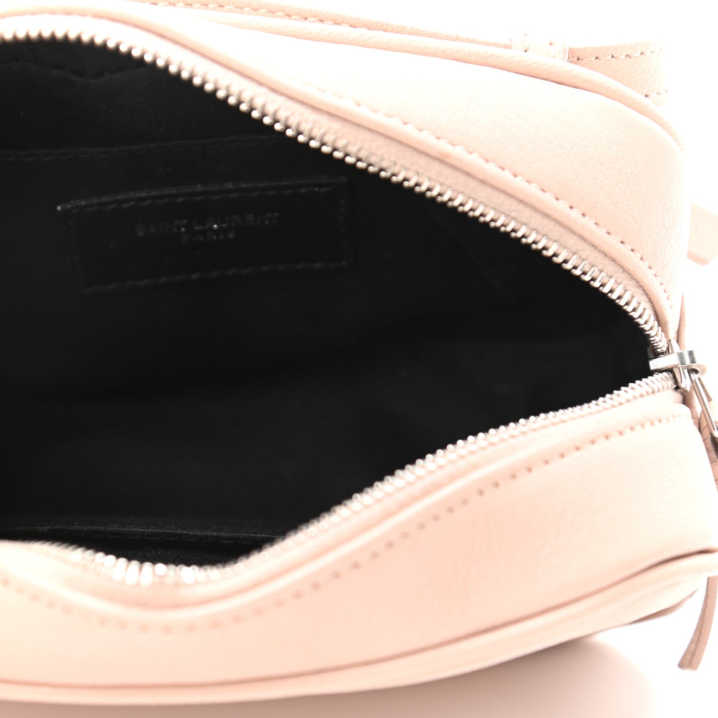 Lambskin Monogram Lou Belt Bag Marble Pink