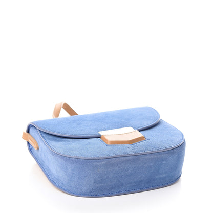 Celine Suede Small Trotteur Porcelain 3 of 9