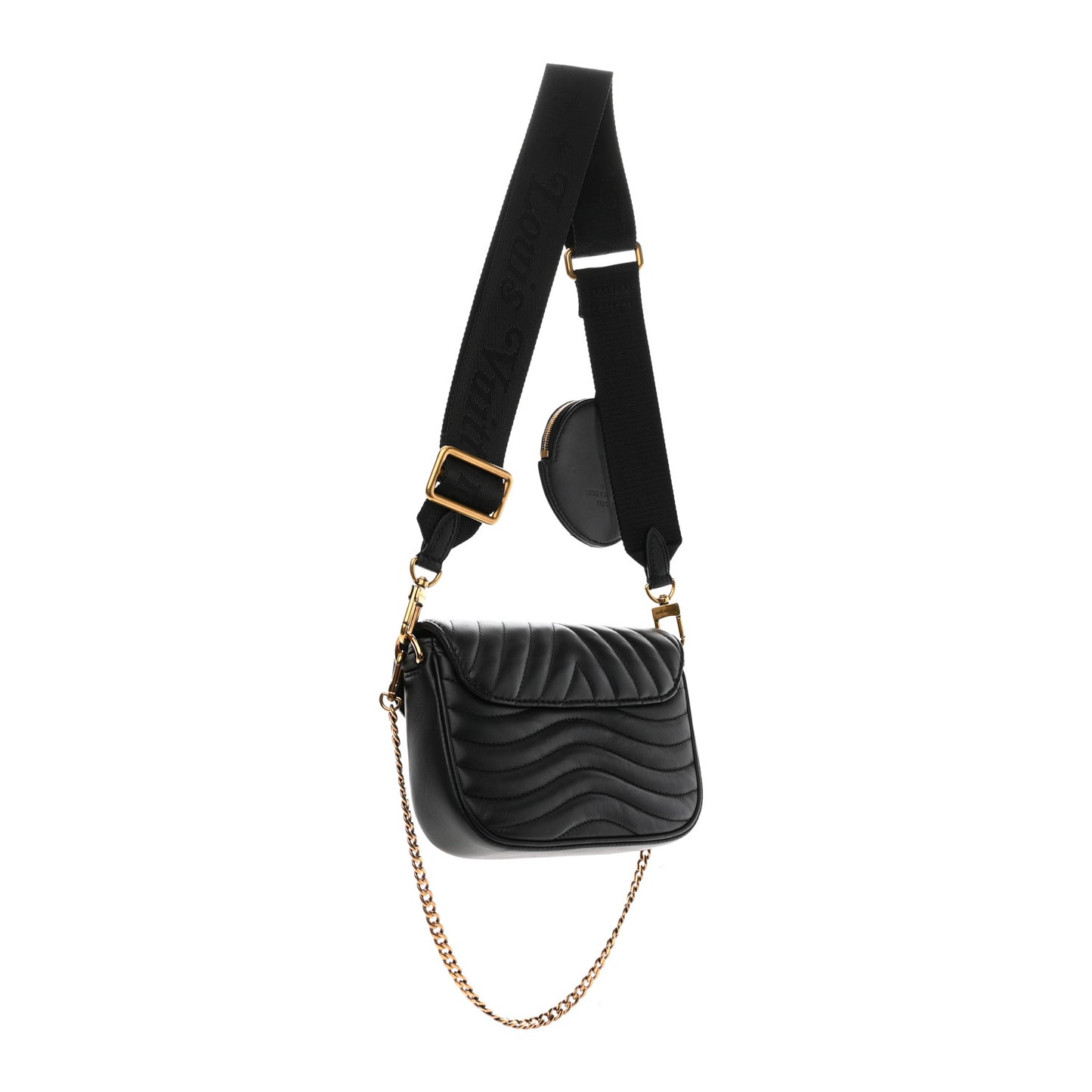 Calfskin New Wave Multi Pochette Black