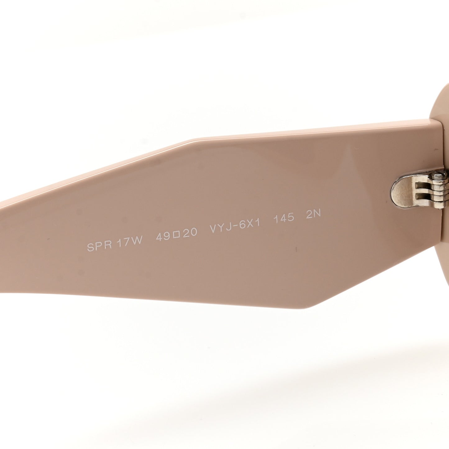 Acetate Symbole Sunglasses SPR 17W Plum Beige