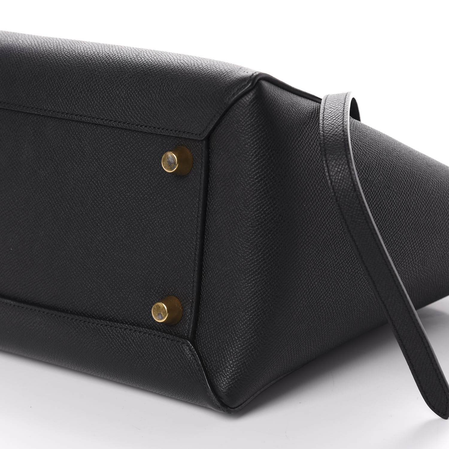 Celine Grained Calfskin Mini Belt Bag Black 7 of 10