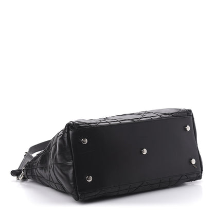 Christian Dior Lambskin Cannage Medium Granville Tote Black 5 of 14