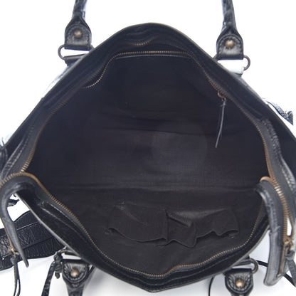 Balenciaga Agneau Arena Graffiti All Over Classic Hardware City Black White 5 of 10