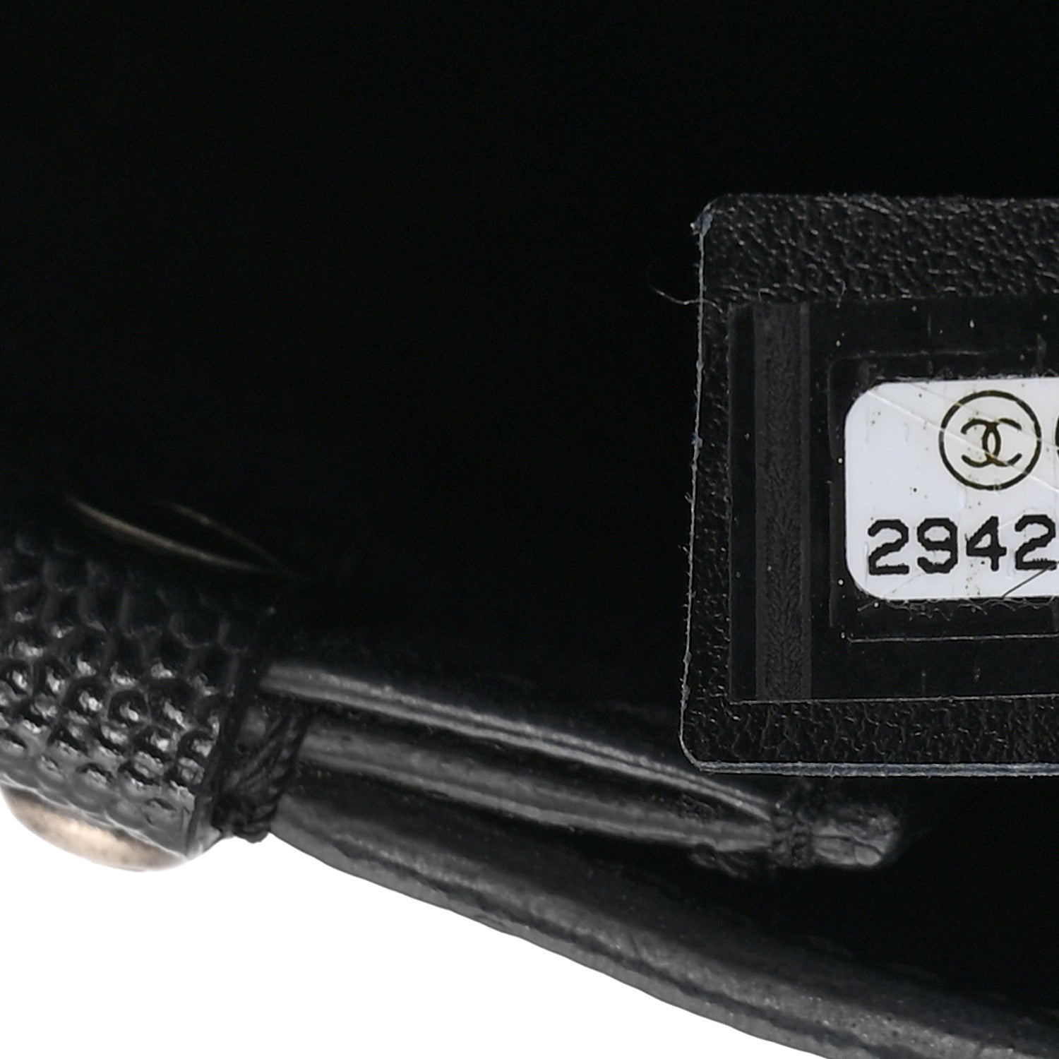 Chanel Caviar Small Studded Deauville Tote Black 7 of 10
