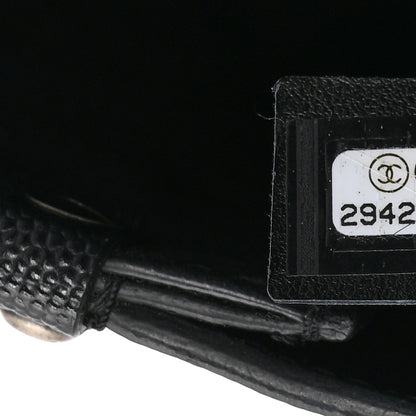 Chanel Caviar Small Studded Deauville Tote Black 7 of 10