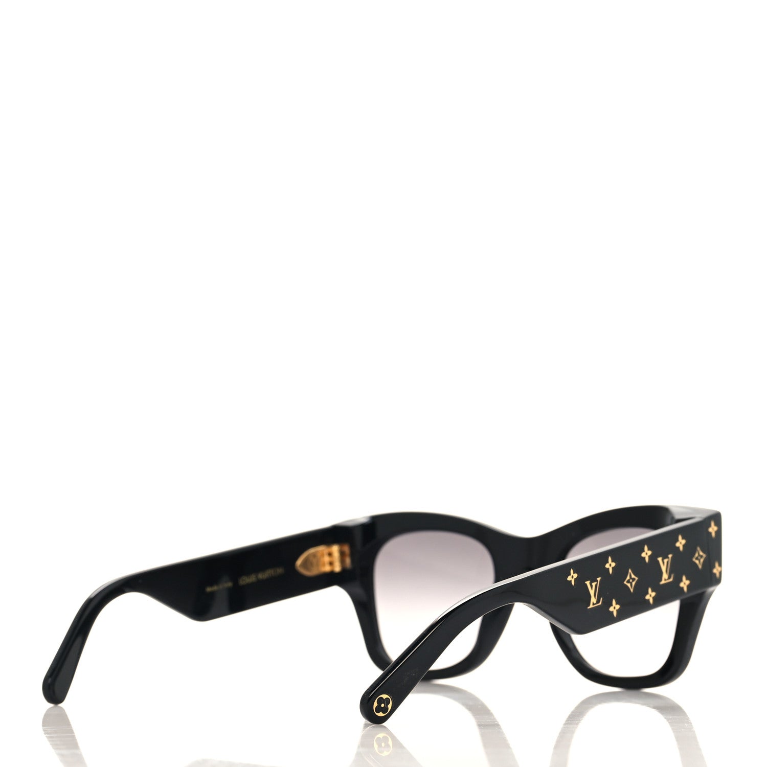 Louis Vuitton LOUIS VUITTON Rendez-Vous Square Sunglasses Z1564W Black 4 of 7