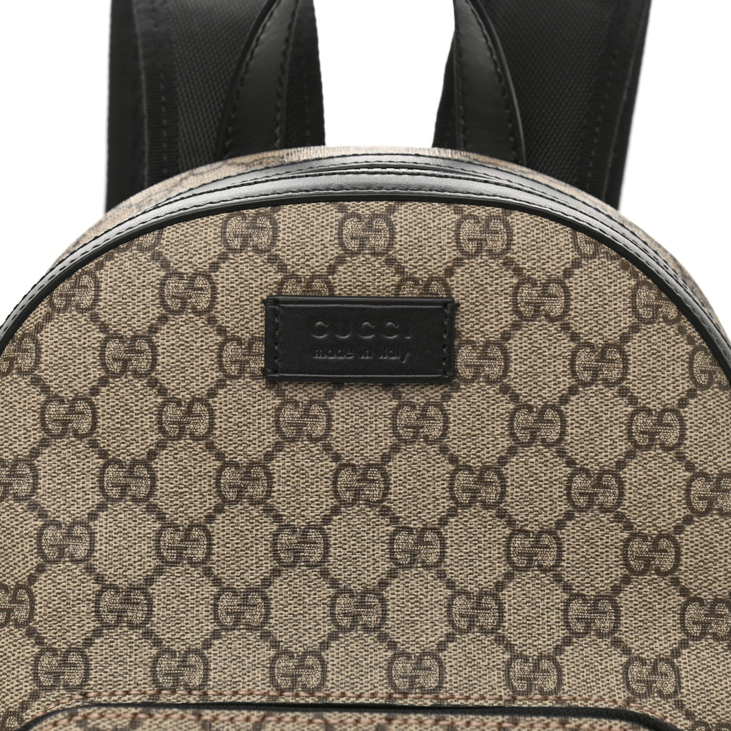 Gucci GG Supreme Monogram Small Eden Day Backpack Black 8 of 10