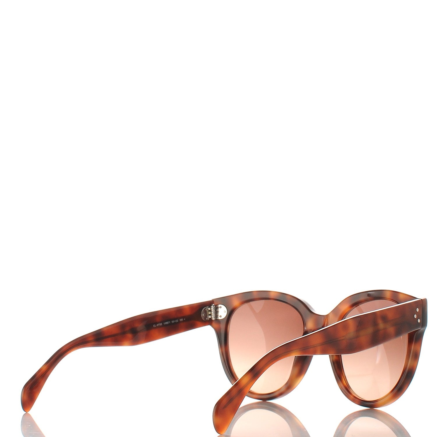 Celine Audrey Sunglasses CL 41755 Tortoise 3 of 7