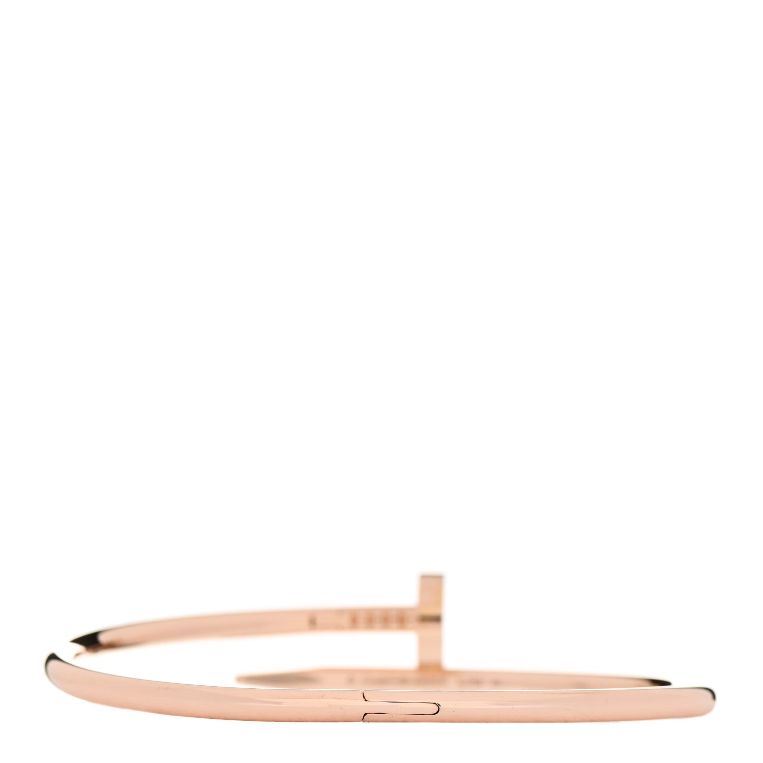 Cartier 18K Pink Gold Juste Un Clou Bracelet 19 2 of 4