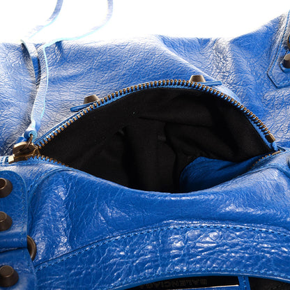 Balenciaga Agneau Classic Hardware City Bleu Lazuli 7 of 13