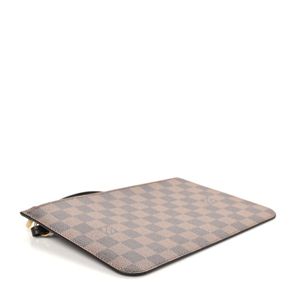Louis Vuitton Damier Ebene Neverfull MM GM Pochette 4 of 7